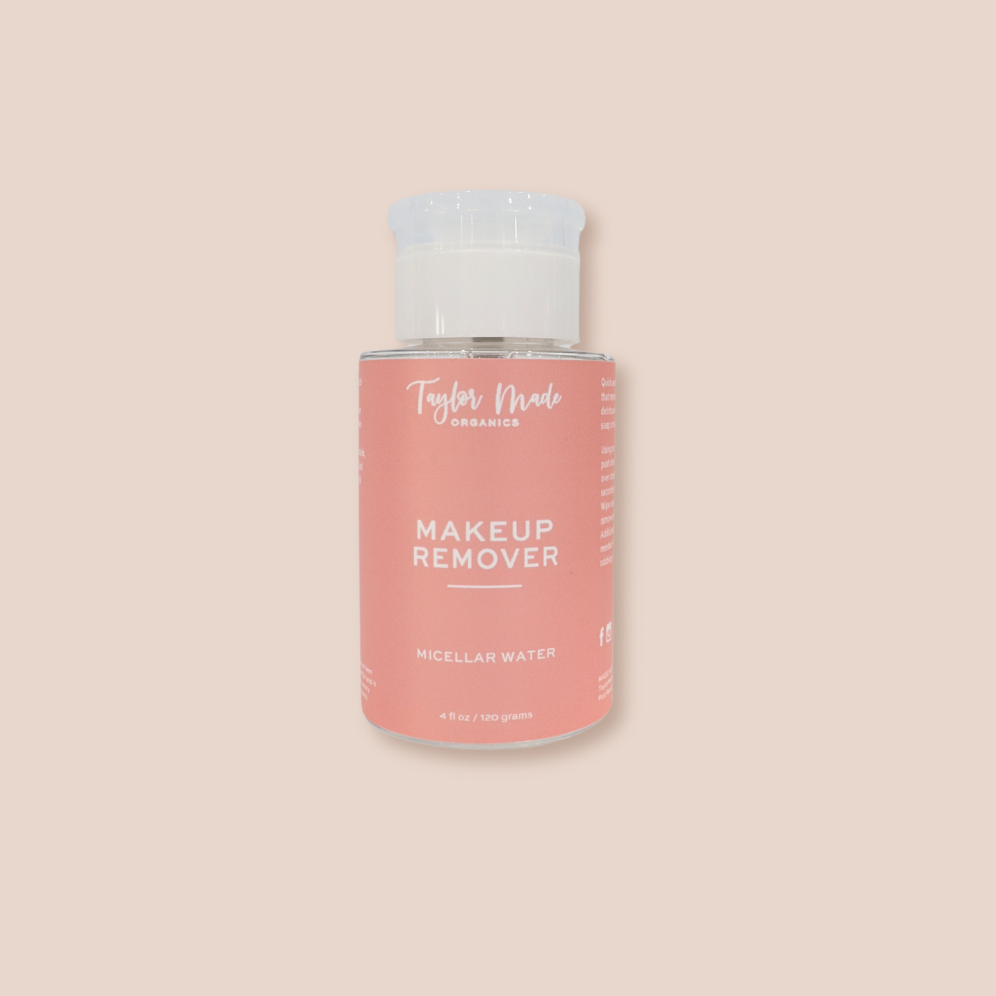 Makeup Remover with micellar water