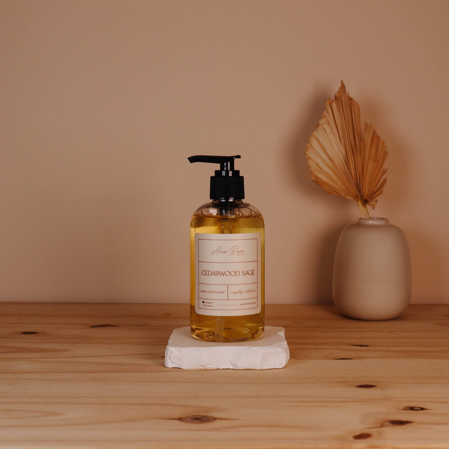 Cedarwood Sage Hand + Body Liquid Soap