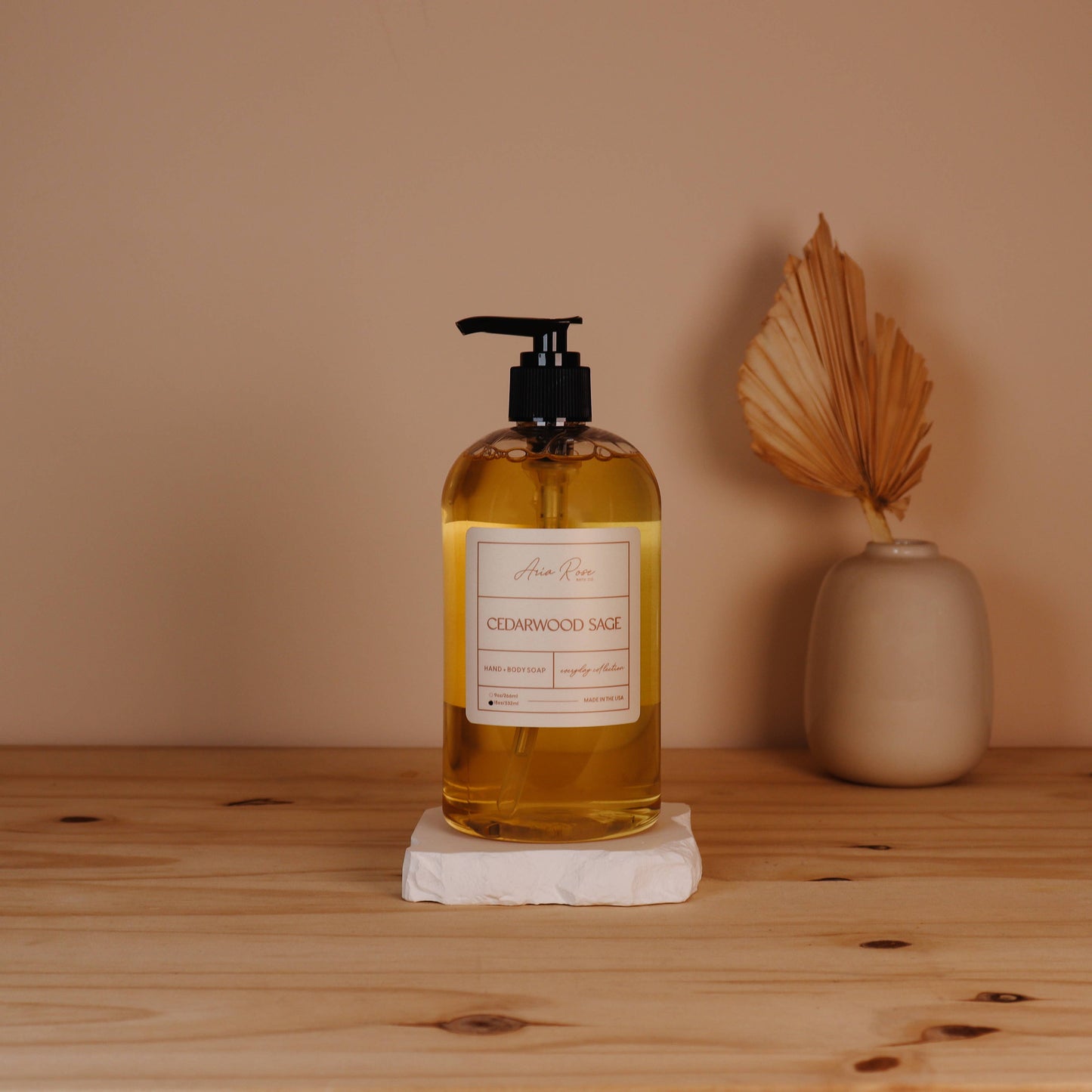 Cedarwood Sage Hand + Body Liquid Soap