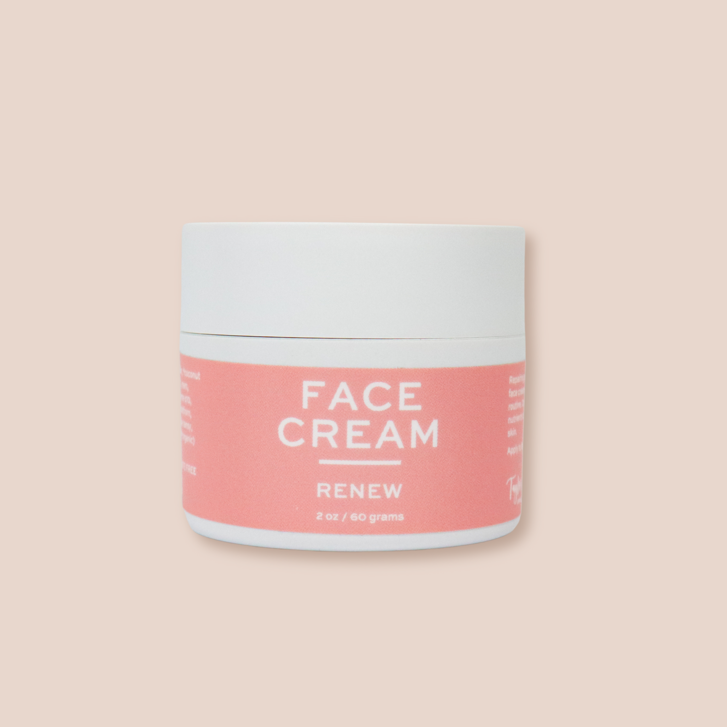 Renew Organic Face Cream with collagen