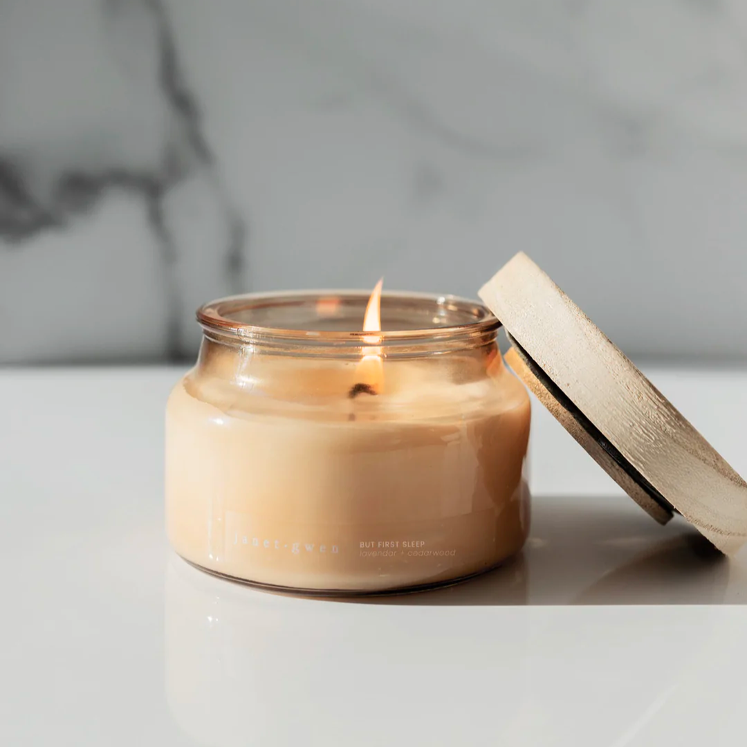 But First Sleep Glass Jar