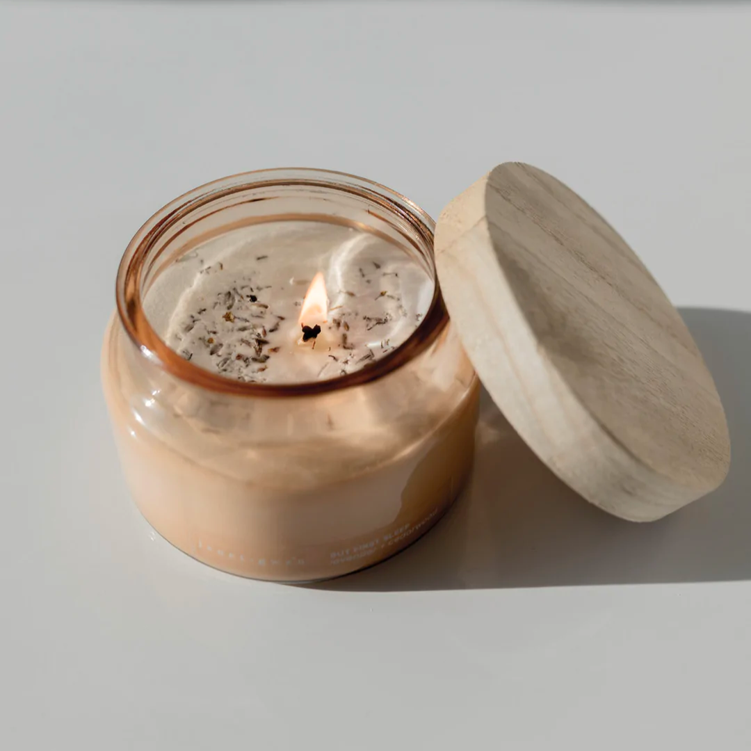 But First Sleep Glass Jar