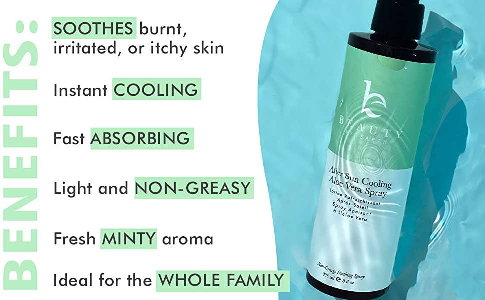 After Sun Aloe Vera Cooling Spray 8oz