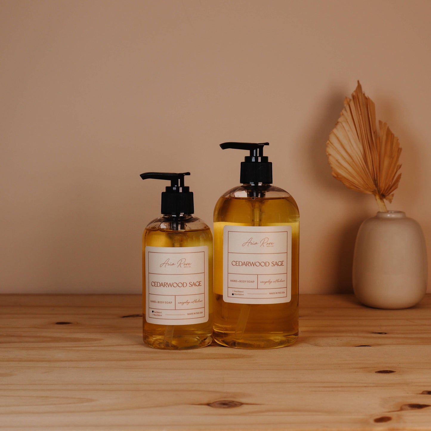 Cedarwood Sage Hand + Body Liquid Soap